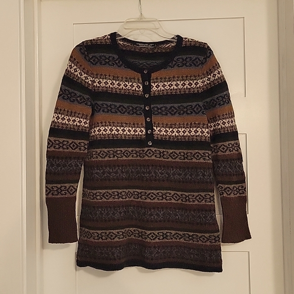 Peruvian Connection alpaca sweater - Picture 1 of 4